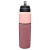 Flaske/krus MultiBev Camelbak - 0,65L(22oz)/0,5L(16oz) - Terracotta rosa/Camellia rosa