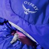 Sac de randonnée femme Ariel AG 65 Osprey - top lid access