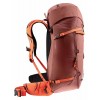 Deuter Guide 34+8 マウンテン バックパック - レッドウッド-パパイヤ