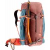 Deuter Guide 34+8 マウンテン バックパック - レッドウッド-パパイヤ