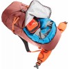 Deuter Guide 44+8 マウンテン バックパック - レッドウッド-パパイヤ