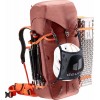 Deuter Guide 44+8 マウンテン バックパック - レッドウッド-パパイヤ