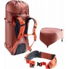 Deuter Guide 44+8 マウンテン バックパック - レッドウッド-パパイヤ