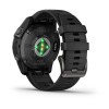 Fenix 7 Pro Garmin -kello - Sapphire Solar Edition, titaani, hiilenharmaa DLC mustalla hihnalla