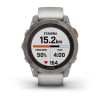 Fenix 7 Pro Garmin -kello - Sapphire Solar Edition, titaani, titaani harmaalla/oranssilla hihnalla