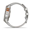 Fenix 7 Pro Garmin -kello - Sapphire Solar Edition, titaani, titaani harmaalla/oranssilla hihnalla