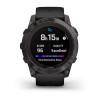 Fenix 7X Pro Garmin -kello - Sapphire Solar Edition, titaani, hiilenharmaa DLC mustalla hihnalla
