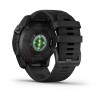 Fenix 7X Pro Garmin -kello - Sapphire Solar Edition, titaani, hiilenharmaa DLC mustalla hihnalla