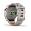 Fenix 7X Pro Garmin -kello - Sapphire Solar Edition, titaani, titaani harmaalla/oranssilla hihnalla