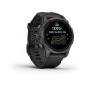 Garmin Epix Pro -kello - Sapphire Edition 42 mm, titaani, hiilenharmaa DLC mustalla hihnalla