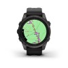 Garmin Epix Pro -kello - Sapphire Edition 42 mm, titaani, hiilenharmaa DLC mustalla hihnalla