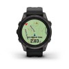 Garmin Epix Pro -kello - Sapphire Edition 42 mm, titaani, hiilenharmaa DLC mustalla hihnalla