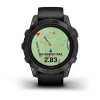 Garmin Epix Pro -kello - Sapphire Edition 47 mm, titaani, hiilenharmaa DLC mustalla hihnalla