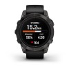 Garmin Epix Pro -kello - Sapphire Edition 47 mm, titaani, hiilenharmaa DLC mustalla hihnalla