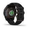 Garmin Epix Pro -kello - Sapphire Edition 47 mm, titaani, hiilenharmaa DLC mustalla hihnalla