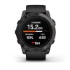Garmin Epix Pro -kello - Sapphire Edition 51 mm, titaani, hiilenharmaa DLC mustalla hihnalla