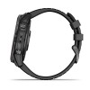 Garmin Epix Pro -kello - Sapphire Edition 51 mm, titaani, hiilenharmaa DLC mustalla hihnalla