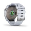 Garmin Epix Pro -kello - Sapphire Edition 51mm, titaani, hopea, valkoinen hihna