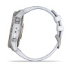 Garmin Epix Pro -kello - Sapphire Edition 51mm, titaani, hopea, valkoinen hihna