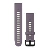 Garmin Fenix 7 Pro QuickFit 20 Band - silikoni, violetti/hiekka