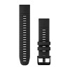 Garmin Fenix 7 Pro QuickFit 22 Band - silikoni, musta