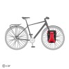 Pár bicyklových tašiek Sport-Packer Classic Ortlieb - červeno - čierne