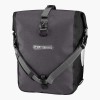 Pair of Ortlieb Sport-Roller Plus gravel panniers - granite - black