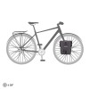 Pair of Ortlieb Sport-Roller Plus gravel panniers - granite - black