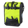 Par kolesarskih torb Ortlieb Sport-Roller High Visibility spredaj/zadaj - neon rumena - črna odsevna