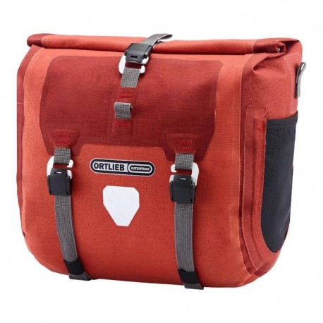 Torba na kierownicę Ortlieb Handlebar-Pack Plus - salsa - ciemne chili