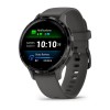 Garmin Venu 3S -kello - harmaa, tummanharmaa hihna - 41 mm:n kotelo