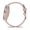 Venu 3S Garmin -kello - Pehmeä kulta vaaleanpunaisella hihnalla - 41 mm:n kotelo