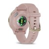 Venu 3S Garmin -kello - Pehmeä kulta vaaleanpunaisella hihnalla - 41 mm:n kotelo