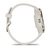 Garmin Venu 3S -kello - Pehmeä kulta, norsunluun hihna - 41 mm:n kotelo