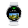 Venu 3 Garmin kello - hopea valkoisella rannekkeella - 45 mm kotelo