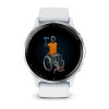 Venu 3 Garmin kello - hopea valkoisella rannekkeella - 45 mm kotelo