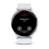 Venu 3 Garmin kello - hopea valkoisella rannekkeella - 45 mm kotelo