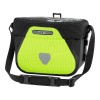 Umhängetasche Ultimate Six High Visibility Ortlieb – neongelb – schwarz reflektierend
