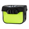 Umhängetasche Ultimate Six High Visibility Ortlieb – neongelb – schwarz reflektierend