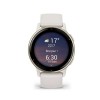 Vivoactive 5 Garmin -kello – kermanvärinen kultainen norsunluun hihna