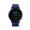 Vivoactive 5 Garmin -kello – metallinsininen laivastonsinisellä hihnalla
