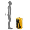 Bossa de transport Ortlieb Duffle - 85 L - groc sol - negre