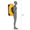 Bossa de transport Ortlieb Duffle - 110 L - groc sol - negre