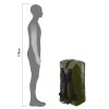 Bossa de transport Ortlieb Duffle - 110 L - oliva - negre