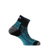 Socquettes Pro Marathon Thyo - nero/turchese