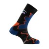 Chaussettes Double Trek Thyo - noir/orange