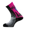 Bike Concept Thyo Socks - hvit/rosa