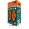 Alpenheat Orange Circulation shoe dryer - dual power supply (230V mains socket + 12V cigarette lighter socket)