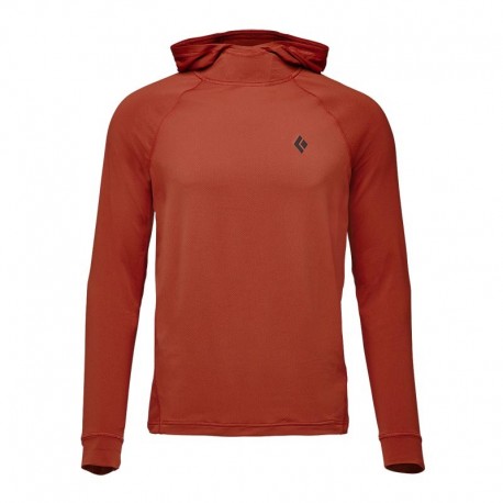 Sweat Alpenglow Hoody Black Diamond - Burnt Sienna
