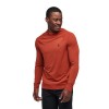 Sweat Alpenglow Hoody Black Diamond - Burnt Sienna